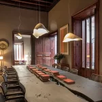 Woven Fiber Pendant Lamp with Clean Lines - Image 5