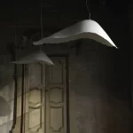 Woven Fiber Pendant Lamp with Clean Lines - Image 6