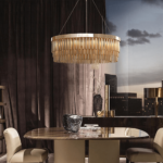 Round Contemporary Chandelier - Image 4