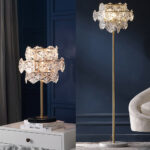 Snowflake Floor/table Lamp