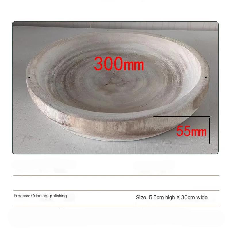 Natural Large Black Wood