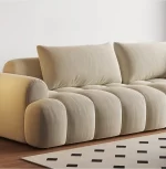 Cloudspun Comfort: The Whitehaven Plush Sofa