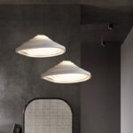 Rice Field Acoustic Pendant Lamp - Handcrafted Sustainable Lighting - Image 13