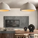 Rice Field Acoustic Pendant Lamp - Handcrafted Sustainable Lighting - Image 12