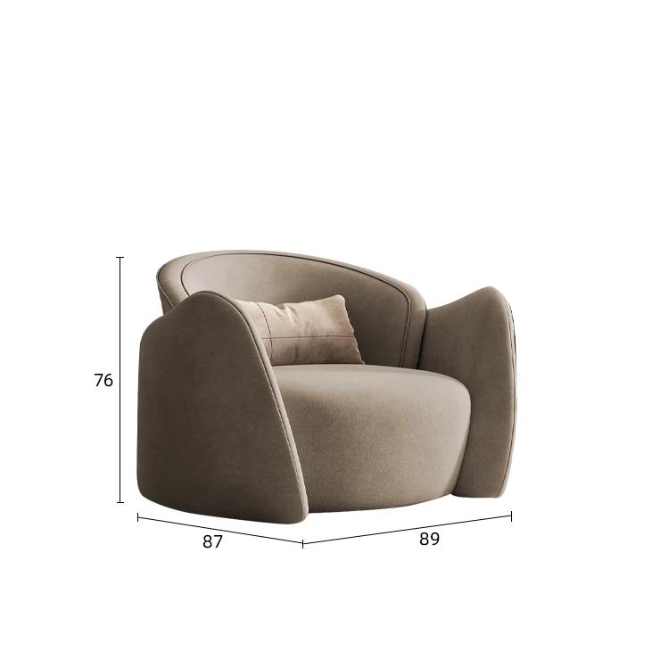 Leather Single Couch