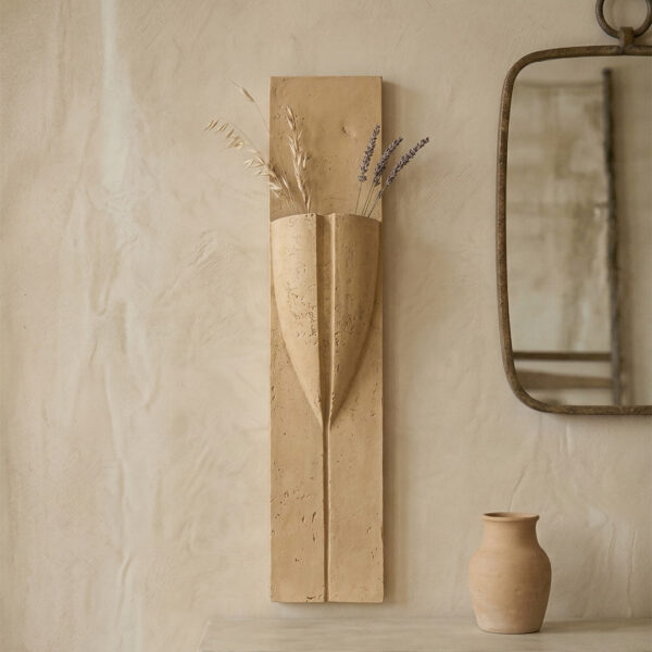 Vertical Sculptural Wall Planter