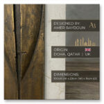 Vertical Sculptural Wall Planter - Image 2